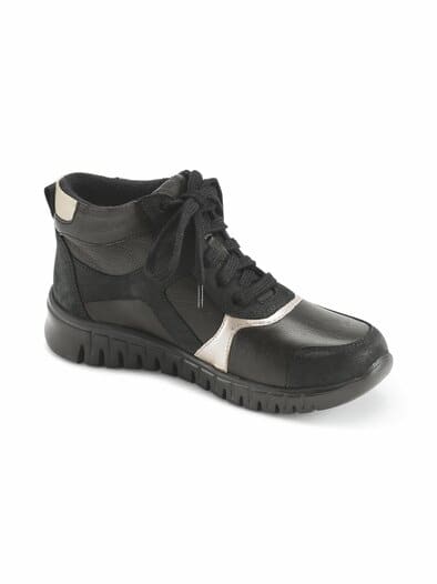 Hallux-Komfort  Bootie Federleicht Schwarz
