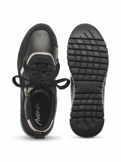 Hallux-Komfort  Bootie Federleicht Schwarz