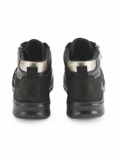 Hallux-Komfort  Bootie Federleicht Schwarz