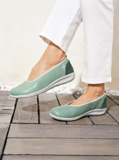 Hallux-Ballerina Komfortweite Mint