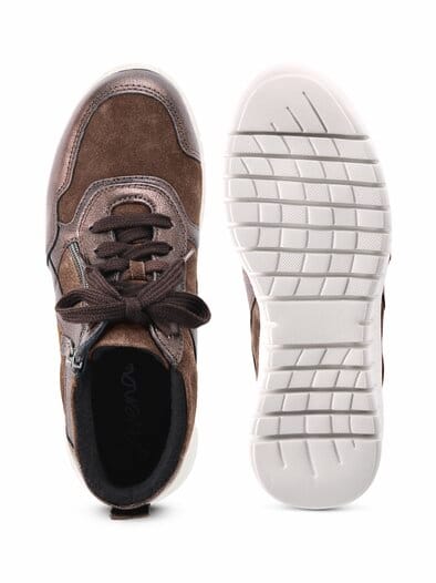 Hallux-Komfort  Bootie Federleicht Braun