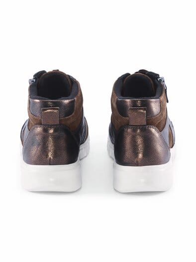 Hallux-Komfort  Bootie Federleicht Braun