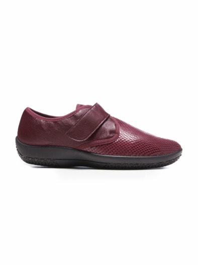 Hallux-Klettslipper Ultraleicht Bordeaux