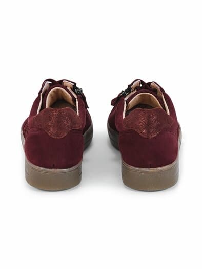 Hallux-Schnürer-Soft Bordeaux