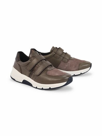 Hallux-Active-Klettsneaker Braun