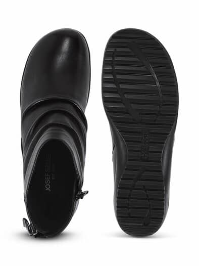 J.S.-Stiefelette Doppel RV Schwarz