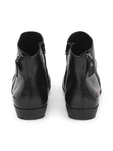 J.S.-Stiefelette Doppel RV Schwarz