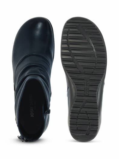 J.Seibel-Stiefelette Doppel RV Blau