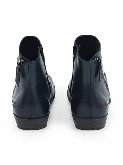 J.Seibel-Stiefelette Doppel RV Blau