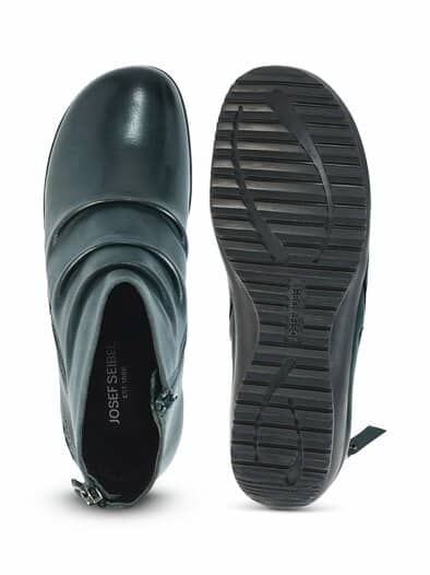 J.Seibel-Stiefelette Doppel RV Grün