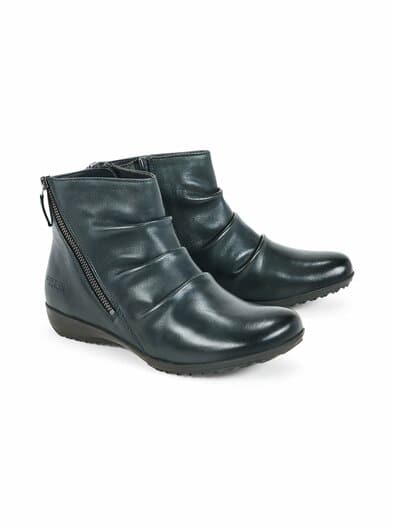 J.Seibel-Stiefelette Doppel RV Grün
