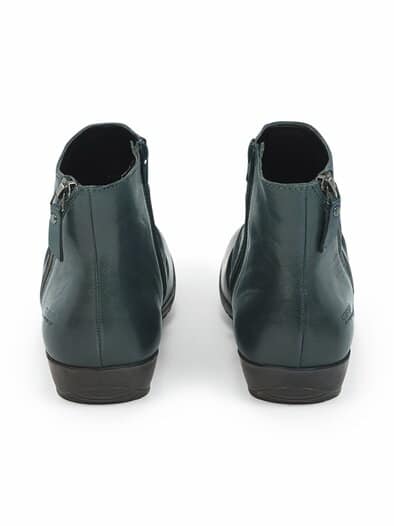 J.Seibel-Stiefelette Doppel RV Grün