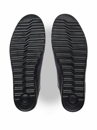 Reißverschluss-Bootie Rutschsicher Blau