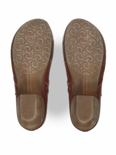 Hallux-Absatzstiefelette Naturform Braun