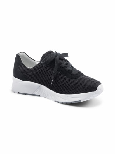 Semler-Mesh Sneaker Schwarz
