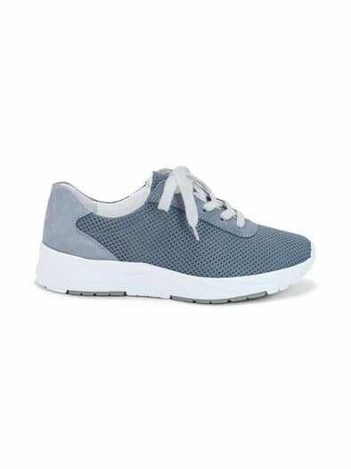 Semler-Mesh Sneaker Taubenblau