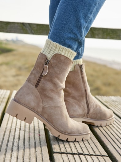 Hallux-Bootie-Thermolight Beige