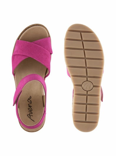 Hallux-Sandale Weichfußbett Pink