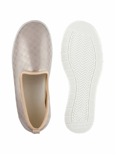 Hallux-Slipper Superstretch Silber-Beige