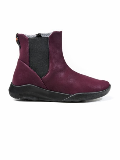 Hallux-Stretchbootie Naturform Bordeaux