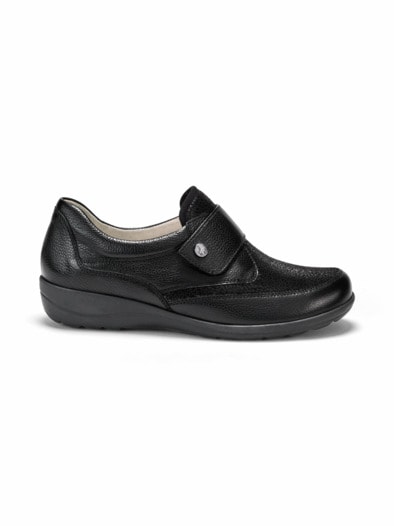 Hallux-Klettschuh Klassik Schwarz