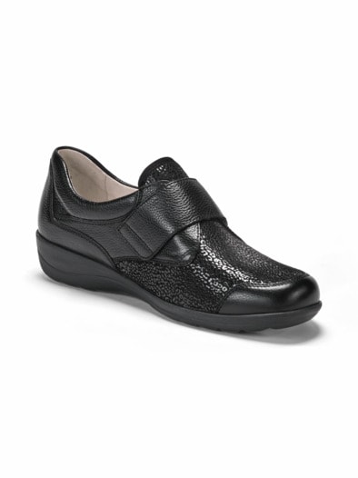 Hallux-Klettschuh Klassik Schwarz