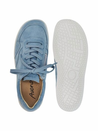 Naturform-Schnürer Velours Blau