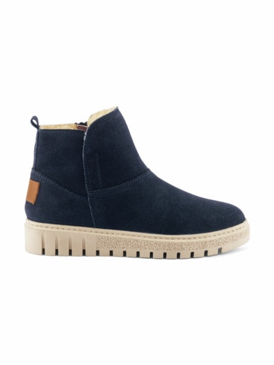 Leicht-Bootie Winterwarm Marine