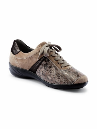 Hallux-Schnürer Extrabreit Taupe