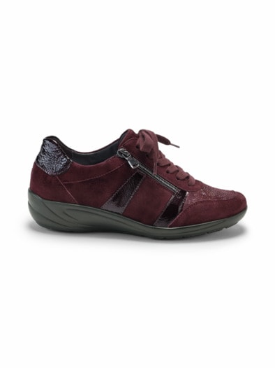 Hallux-Schnürer Extra-Weite Bordeaux