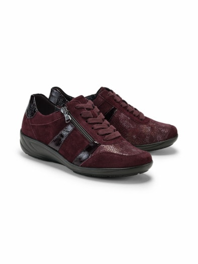 Hallux-Schnürer Extra-Weite Bordeaux