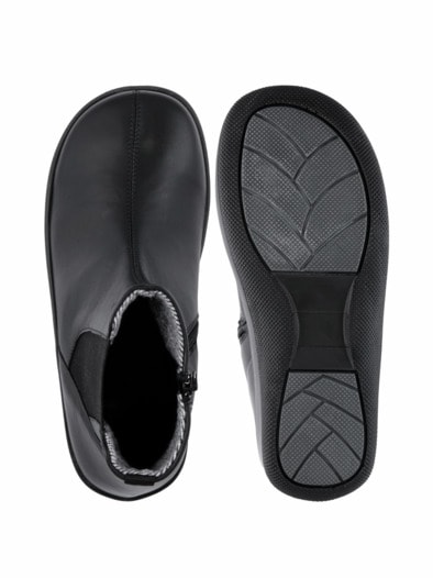 Naturform-Bootie Schwarz