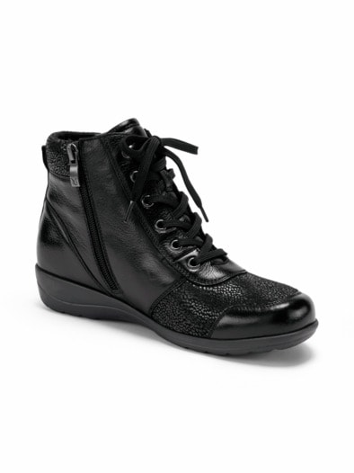 Hallux-Stiefelette Klassik Schwarz