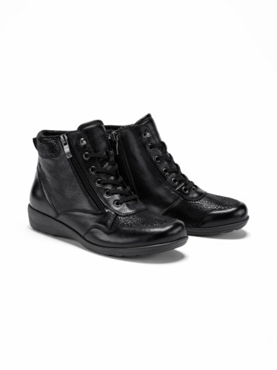 Hallux-Stiefelette Klassik Schwarz