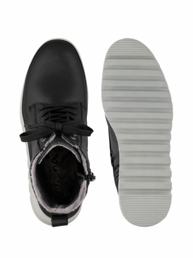 Hallux-Schnürbootie Comfort Schwarz