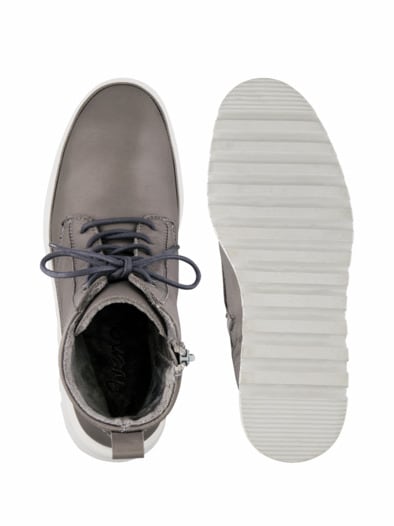 Hallux-Schnürbootie Comfort Grau