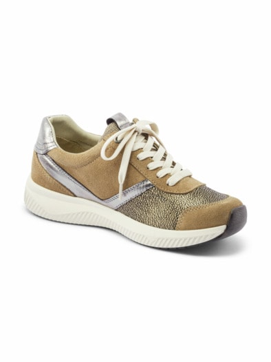 Hallux-Schnürer Extraweit Beige