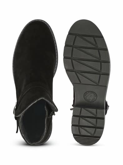 Hallux-Stiefelette Komfortleicht Schwarz