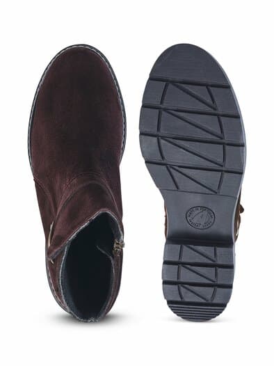 Hallux-Stiefelette Komfortleicht Braun