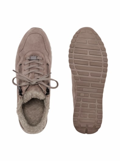 Aquastop-Schnürer Kuschelweich Beige