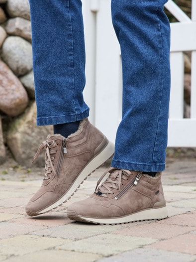 Aquastop-Schnürer Kuschelweich Beige