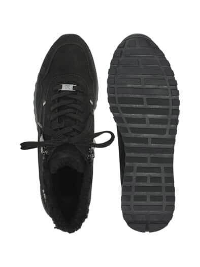 Aquastop-Schnürer Kuschelweich Schwarz