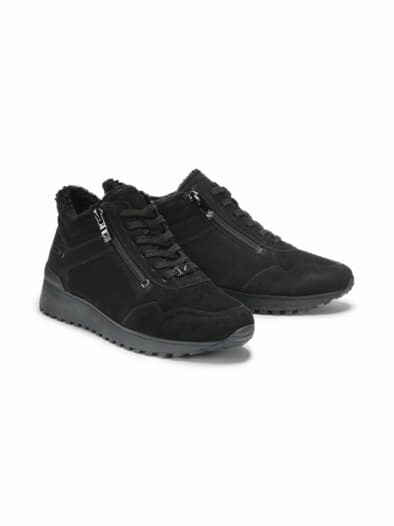 Aquastop-Schnürer Kuschelweich Schwarz