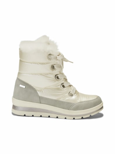 Aquastop-Stiefelette Teddyfutter Beige