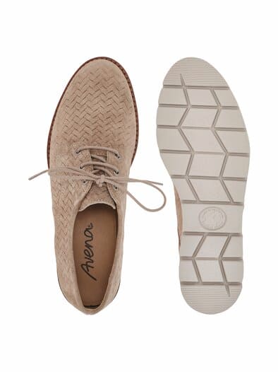 Hallux-Flecht Schnürer Beige