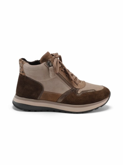 Hallux-Reißverschluss Bootie Beige