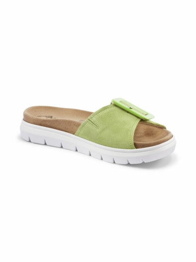Hallux-Pantolette Supersoft Hellgrün