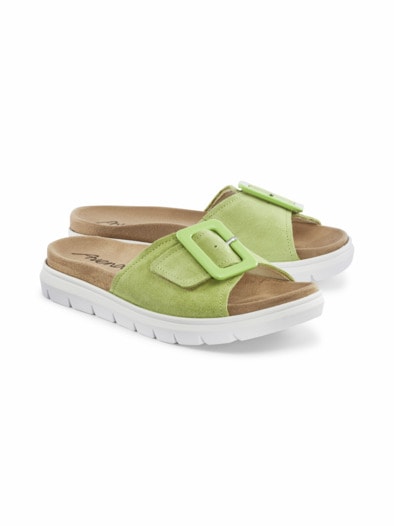 Hallux-Pantolette Supersoft Hellgrün