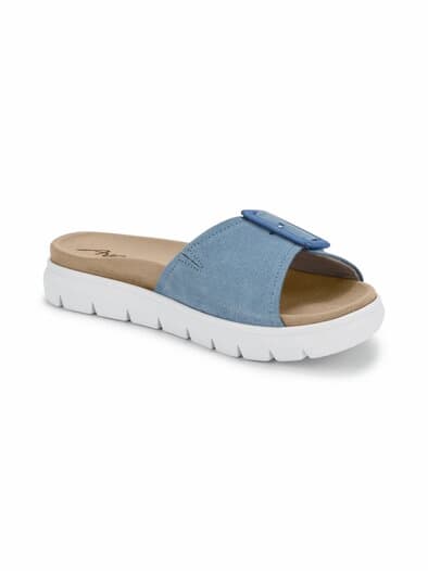 Hallux-Pantolette Supersoft Blau