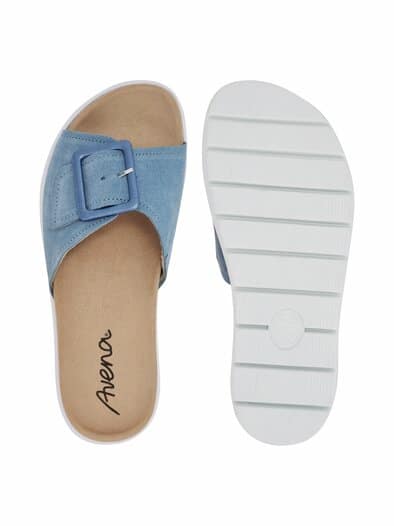 Hallux-Pantolette Supersoft Blau